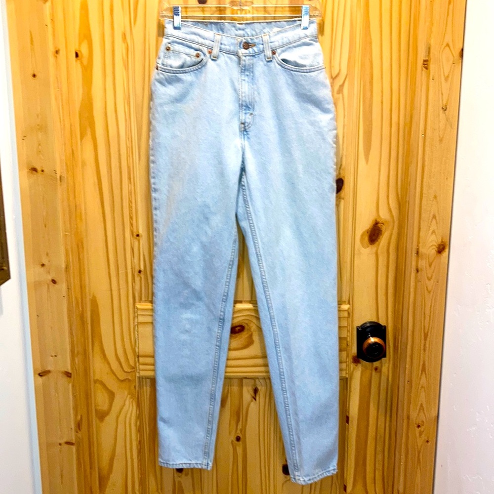 Vintage faded blue Levi’s